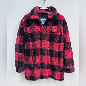 Women’s Levi’s Buffalo Plaid Sherpa Jacket